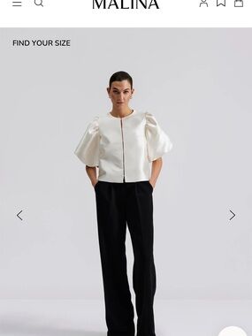 NWT Malina Cleo Blouse Size M